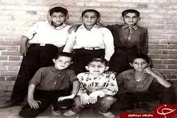 ناصر حجازی در نوجوانی/عکس