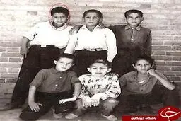 ناصر حجازی در نوجوانی/عکس