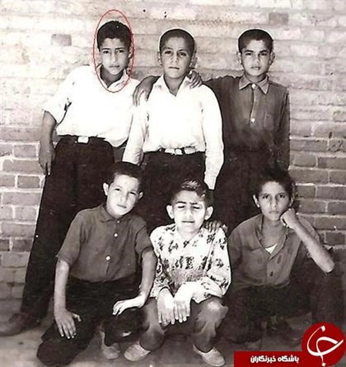 ناصر حجازی در نوجوانی/عکس