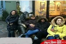 اروپاگردی رامبد جوان و نگار جواهریان /عکس