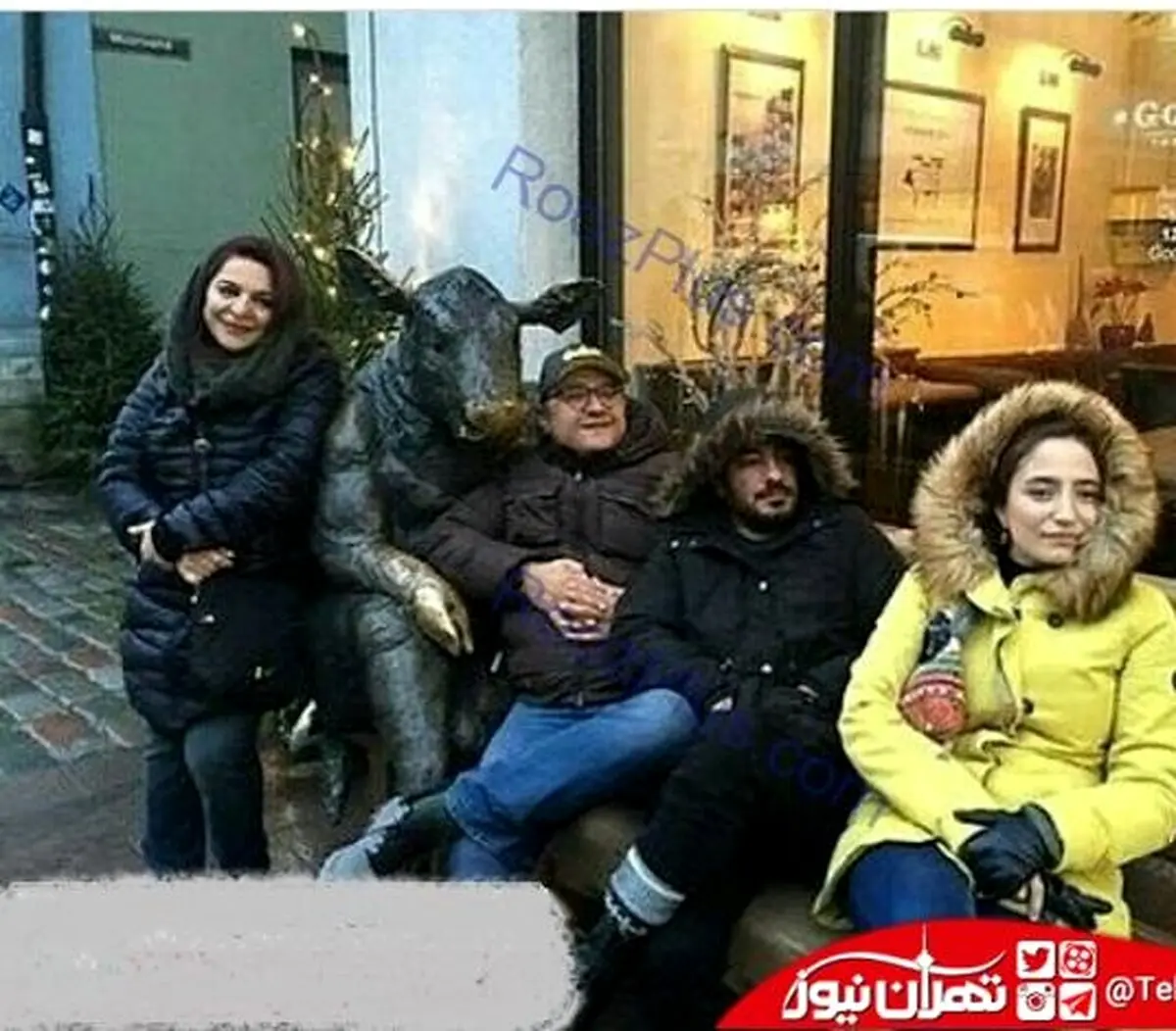 اروپاگردی رامبد جوان و نگار جواهریان /عکس