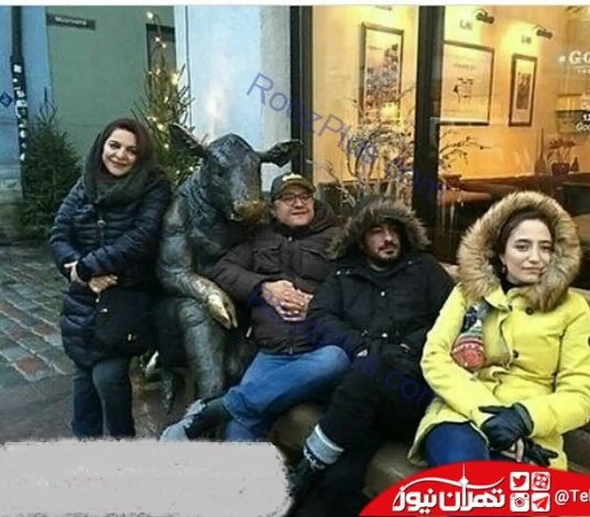 اروپاگردی رامبد جوان و نگار جواهریان /عکس