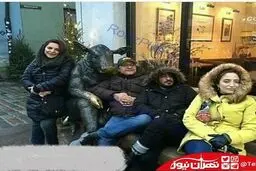 اروپاگردی رامبد جوان و نگار جواهریان /عکس