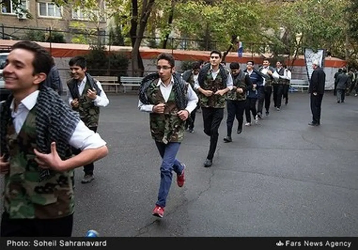 رزمایش پدافند غیرعامل بسیج دانش‌آموزی/تصاویر