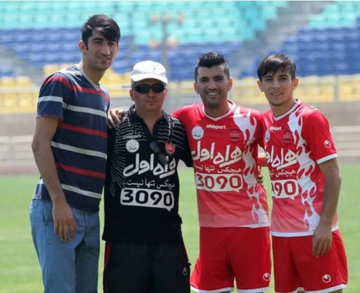 علیرضا بیرانوند در تمرین پرسپولیس/ عکس