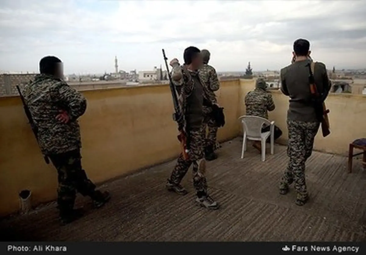 آمادگی مدافعین حرم برای مقابله با تروریست‌ها در حلب/تصاویر