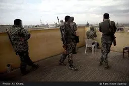 آمادگی مدافعین حرم برای مقابله با تروریست‌ها در حلب/تصاویر
