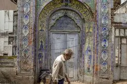 ویرانه‌ای از حمامی که سردرش جزو آثار ملی است!/تصاویر