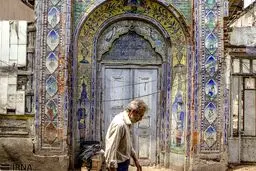 ویرانه‌ای از حمامی که سردرش جزو آثار ملی است!/تصاویر
