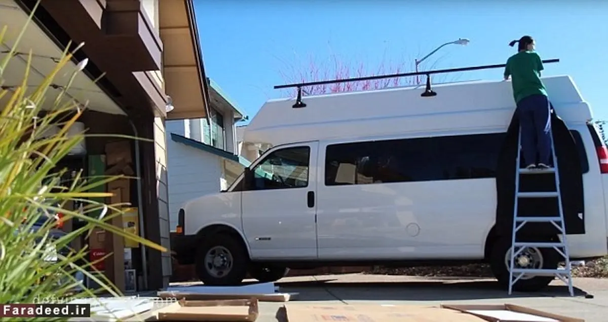 تصاویر/ کریس چگونه "ملکه جاده" را ساخت!