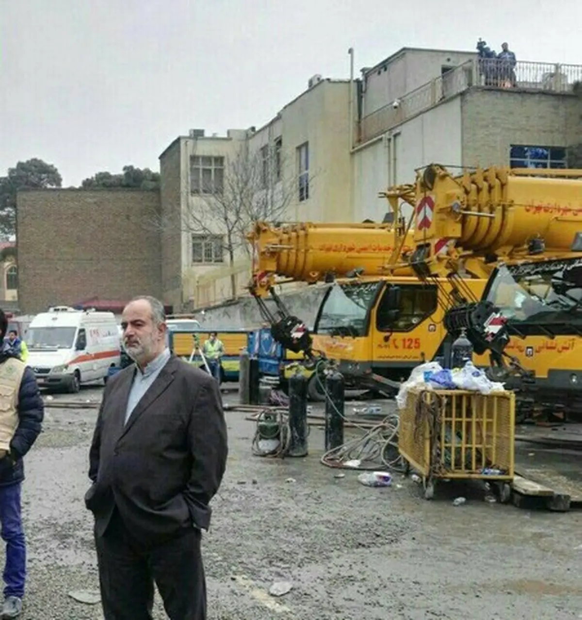 حسام الدین آسنا در پلاسکو/عکس