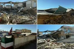 وضعیت مدارس سرپل ذهاب پس از زلزله/عکس