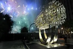 رونمایی از منشور کورش بزرگ در لس آنجلس همزمان با روز استقلال آمریکا!/عکس