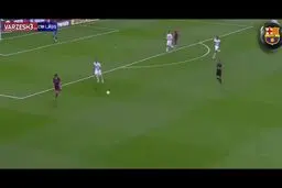 لحظات عصبانیت لیونل مسی در زمین فوتبال