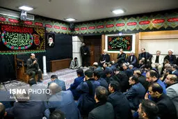 عزاداری اباعبدالله الحسین(ع) با حضور حسن روحانی /تصاویر