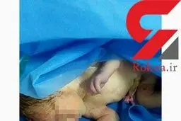این نوزاد تازه متولد شده در شهر مهاباد رها شده بود+عکس