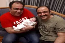 عکس/ غفوریان‌ها در یک قاب