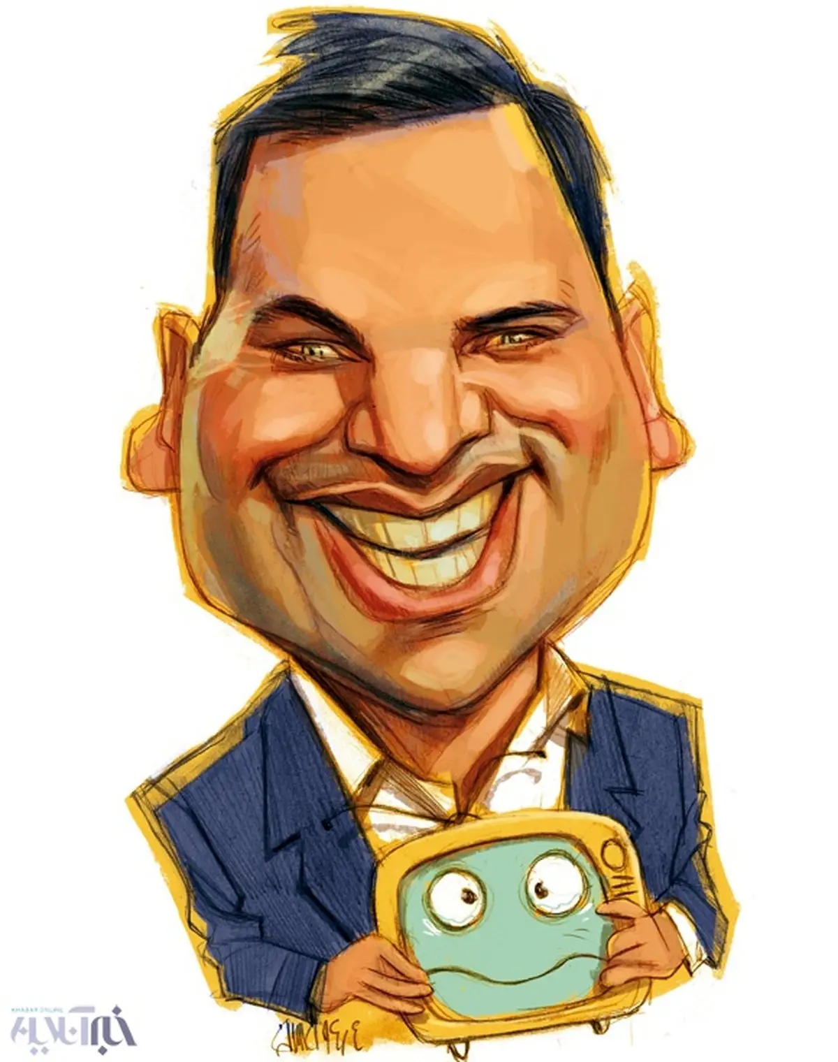 کاریکاتور/ تلویزیون و احسان علیخانی!