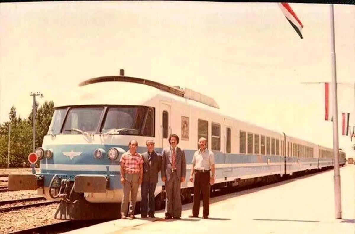 تصویری از نخستین قطار سریع السیر در ایران