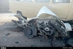 یک تصادف خونین و هولناک! /تصاویر