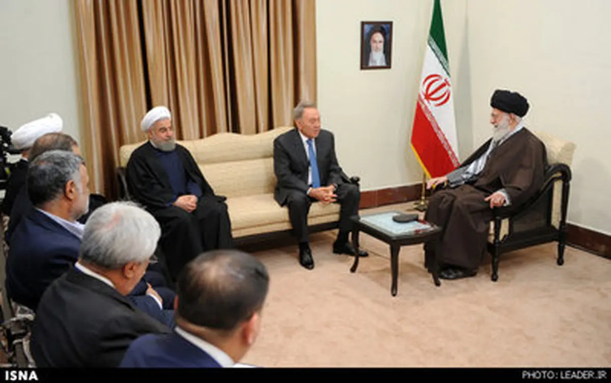 حواشی دیدار رییس‌جمهور قزاقزستان با مقام معظم رهبری/تصاویر