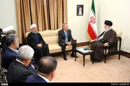 حواشی دیدار رییس‌جمهور قزاقزستان با مقام معظم رهبری/تصاویر