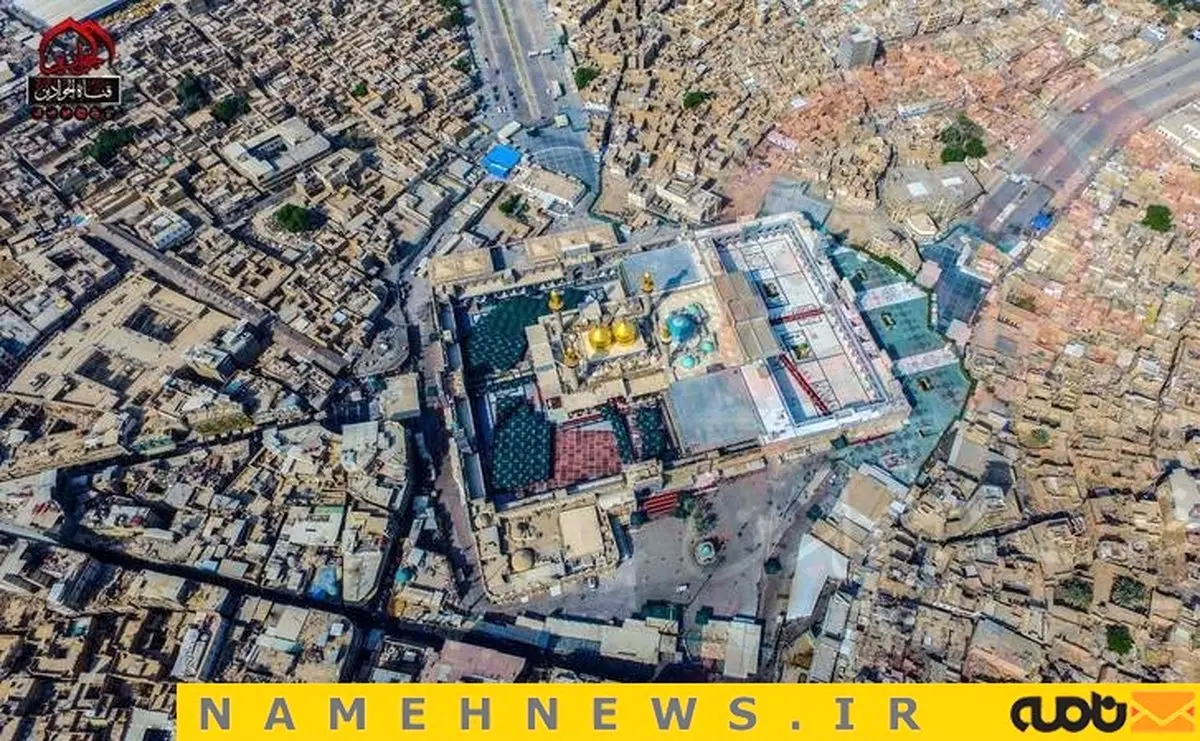 شور حسینی در حرم شریفین کاظمین / تصاویر