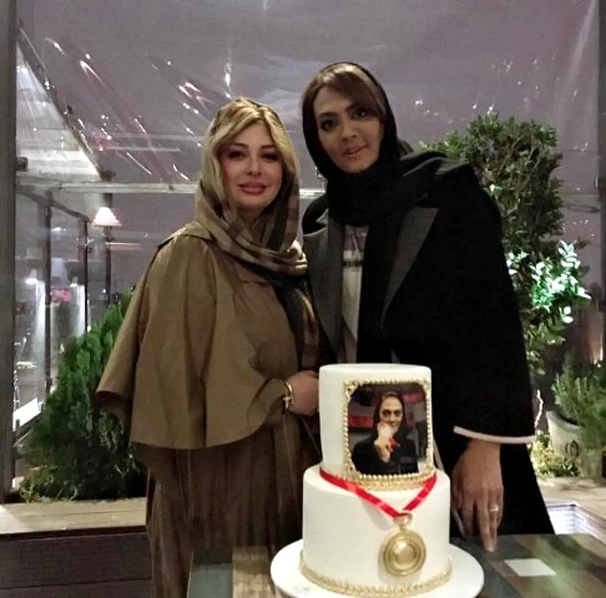 تیپ خاص شهربانو منصوریان در کنار نیوشا ضیغمی/ عکس
