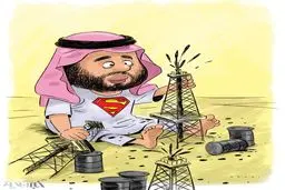 ولیعهد عربستان توهم زد/عکس