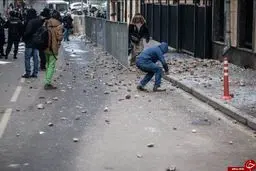 اطراف سفارت ترکیه در مسکو /عکس