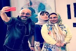 سلفی امیر آقایی در کنار بهنوش بختیاری و اندیشه فولادوند/عکس