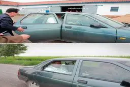 تصویر اتومبیل از رده خارج رهبر کره شمالی