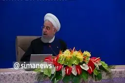 روحانی: راه حل تمام اختلاف نظرها رفراندوم است+فیلم