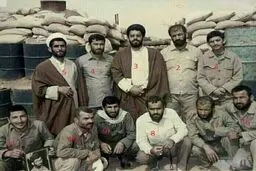 وزیر اطلاعات در دوران دفاع‌مقدس/عکس