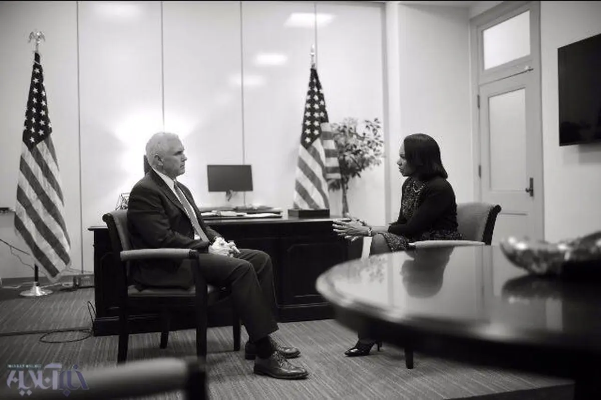 دیدار معاون ترامپ با کاندولیزا رایس