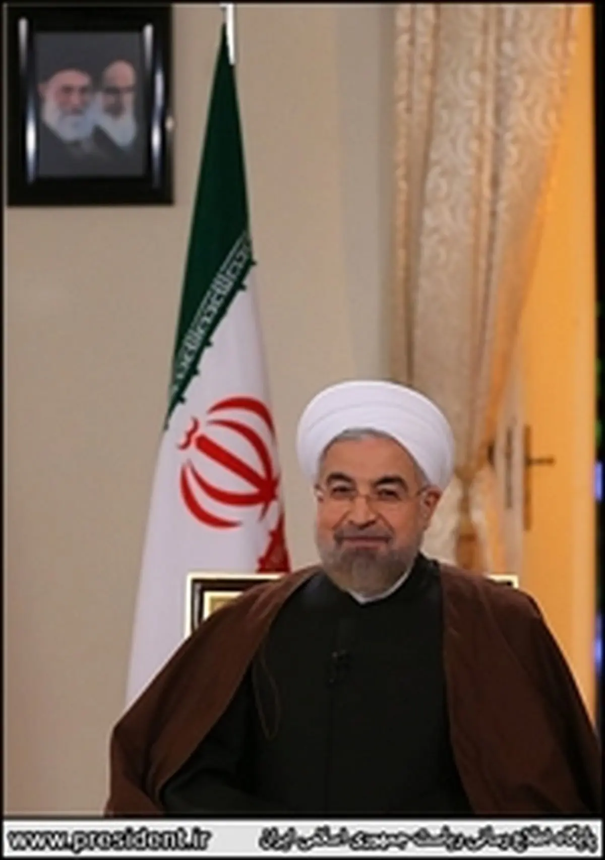 حاشیه های تصویری مصاحبه تلویزیونی رئیس جمهور