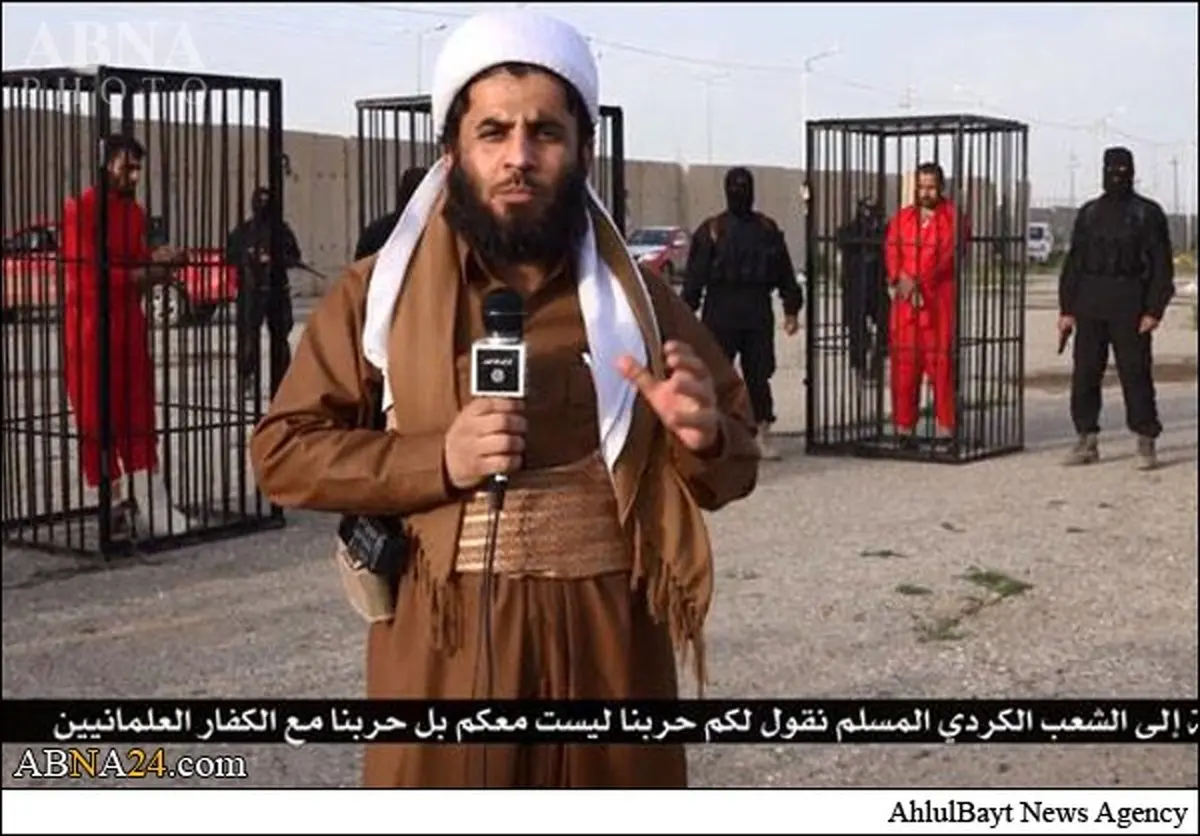 امام جماعتی که خبرنگار داعش شد/تصاویر