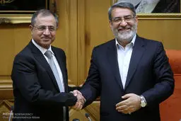 دیدار وزرای کشور ایران و سوریه/ تصاویر