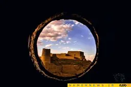 تصویری ناب از نارین قلعه میبد/ عکس