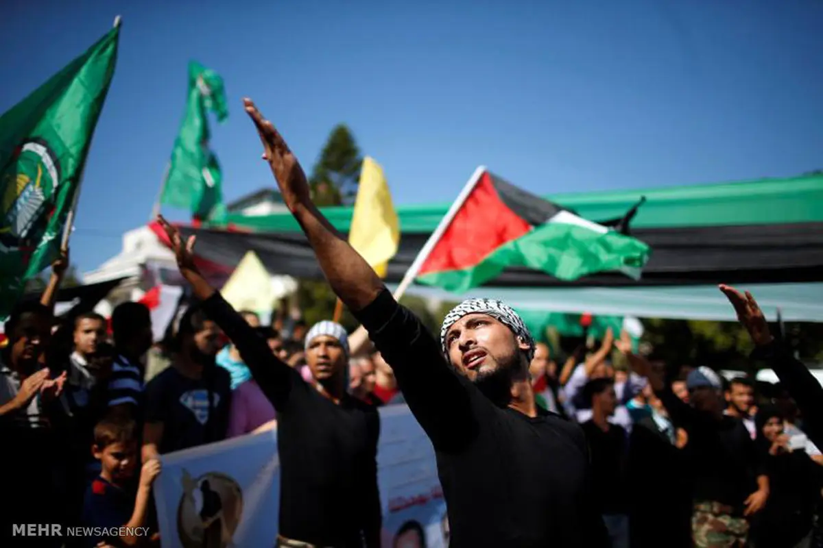 روایت تصویری از «آشتی» فتح و حماس‎