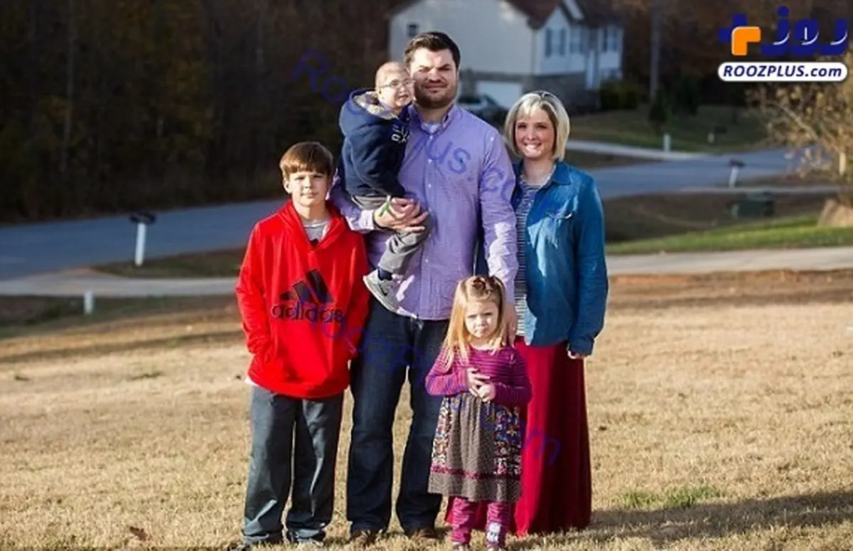 تصاویری عجیب از کودکی که هرگز بزرگ نمی شود!