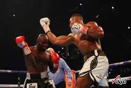 تصاویری دیدنی از نبرد مشت زنی آنتونی جاشوا و تاکام