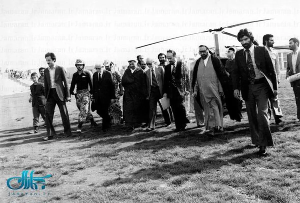 تصاویری دیدنی از شهید آیت‌الله مطهری در کنار هاشمی رفسنجانی، سیداحمد خمینی و...