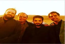 بازیگران پرده نشین بعد از تصادف مرگبار/ عکس