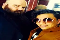 تبریک تولد محسن ابراهیم زاده به بادیگاردش با انتشار این عکس!