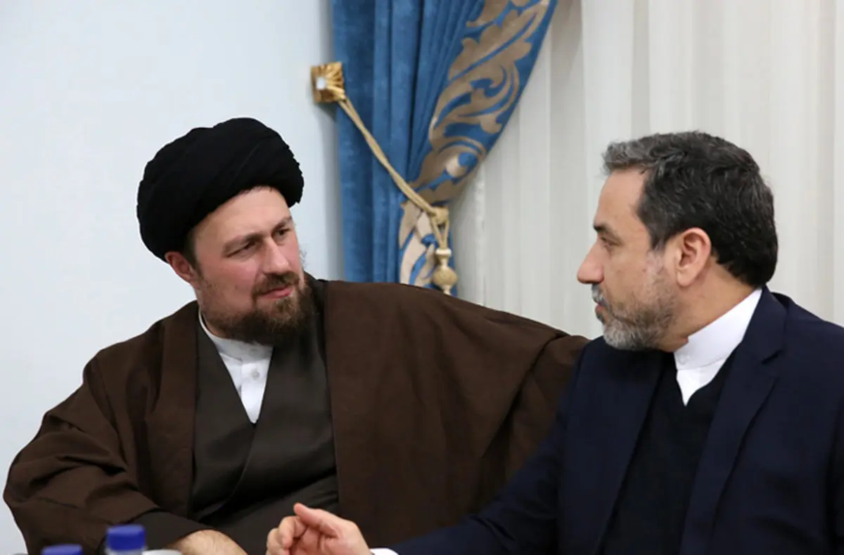 عراقچی و سید حسن در یک قاب/عکس