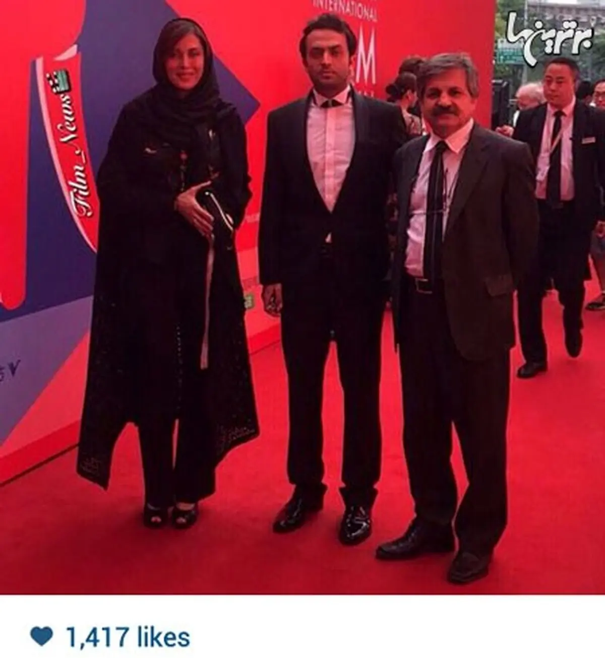 مصطفی زمانی و مهتاب کرامتی در فرش قرمز جشنواره فیلم شانگهای/عکس