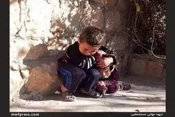 بازتاب عکسی تکان دهنده از کودک‎ عراقی+عکس