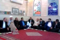دیدار عیدانه دبیر شورای عالی امنیت ملی در اهواز