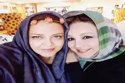سلفی بهنوش بختیاری در منزل بهاره رهنما